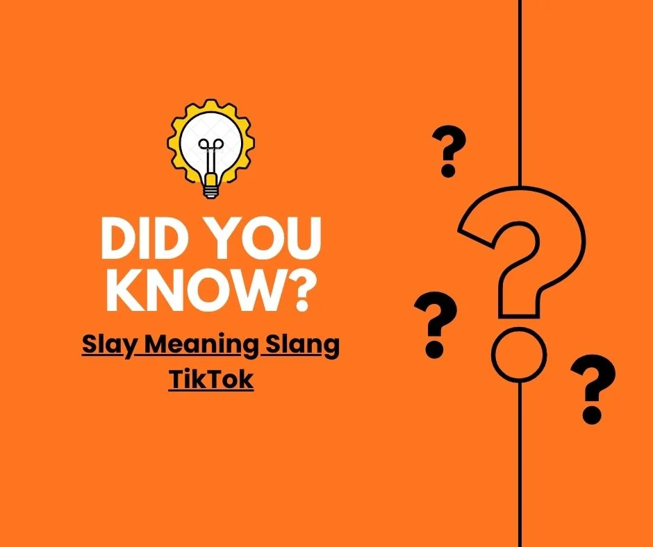 Slay Meaning Slang TikTok