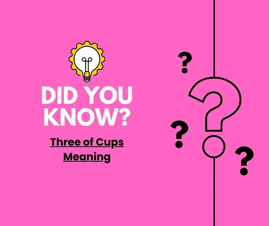 Three of Cups Meaning