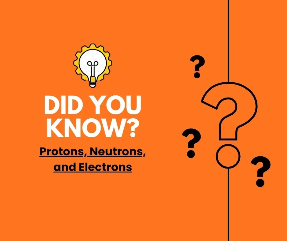 Protons, Neutrons, and Electrons