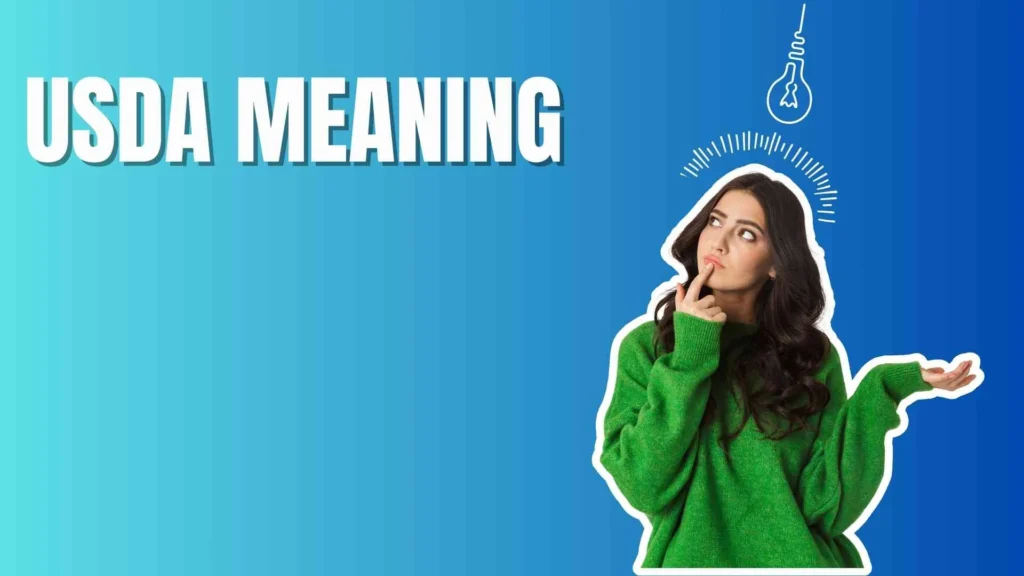 USDA Meaning